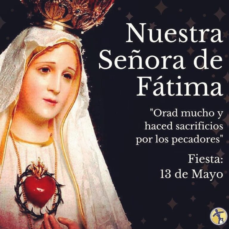 13 de mayo que se celebra