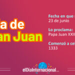 23 de junio que se celebra