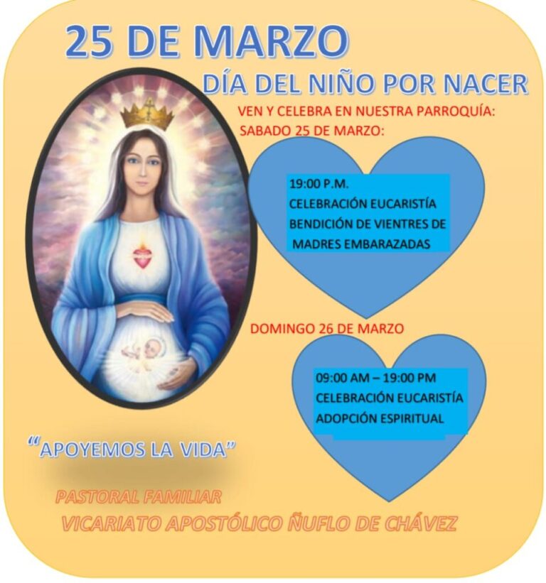 25 de marzo que se celebra