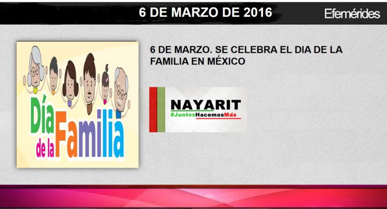 6 de marzo que se celebra