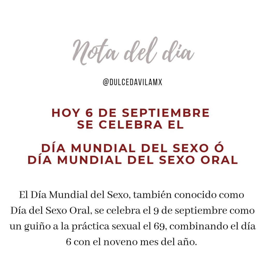 6 de septiembre que se celebra